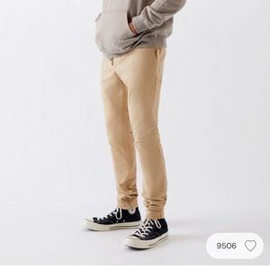 PacSun khaki drop skinny joggers